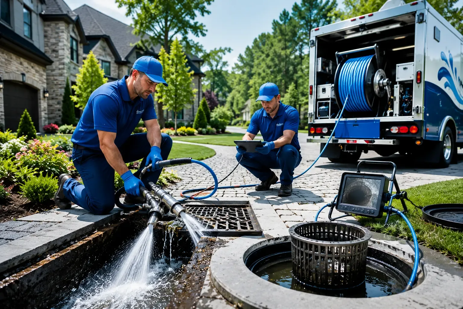 Local outdoor drain cleaning professionals in Plainville, MA